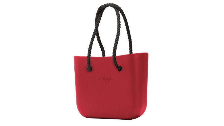 O bag kabelka Fragola s černými dlouhými provazy