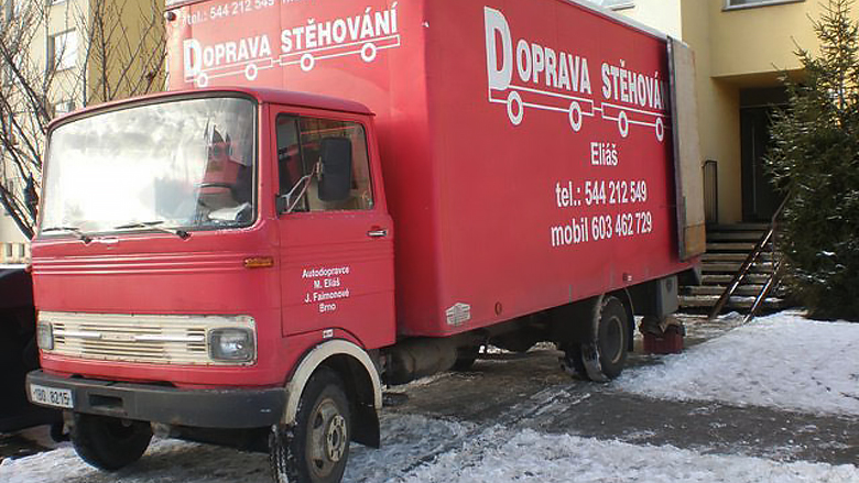 Fotografie: stěhování bytů Brno