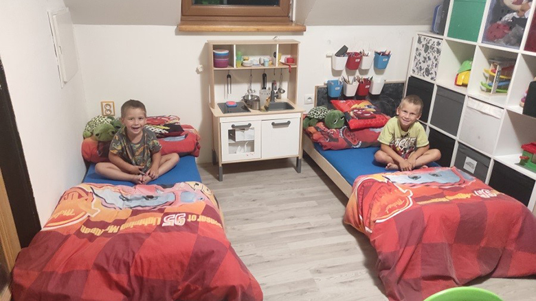 Fotografie: dětská postel