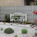 betonové ploty